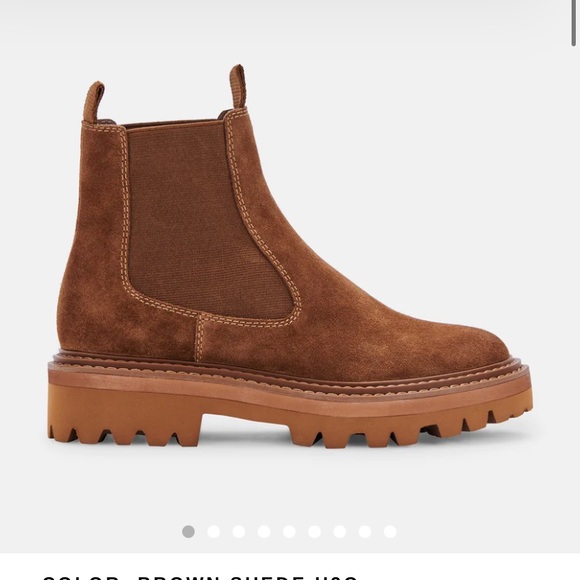 Brown suede dolce vita boots - Picture 3 of 7